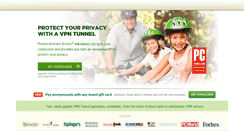 Desktop Screenshot of privateinternetaccess.org