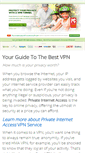 Mobile Screenshot of privateinternetaccess.org